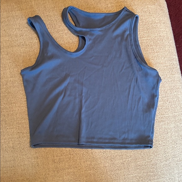 Colorful Ribbed Crop Tops - Picture 4 of 5